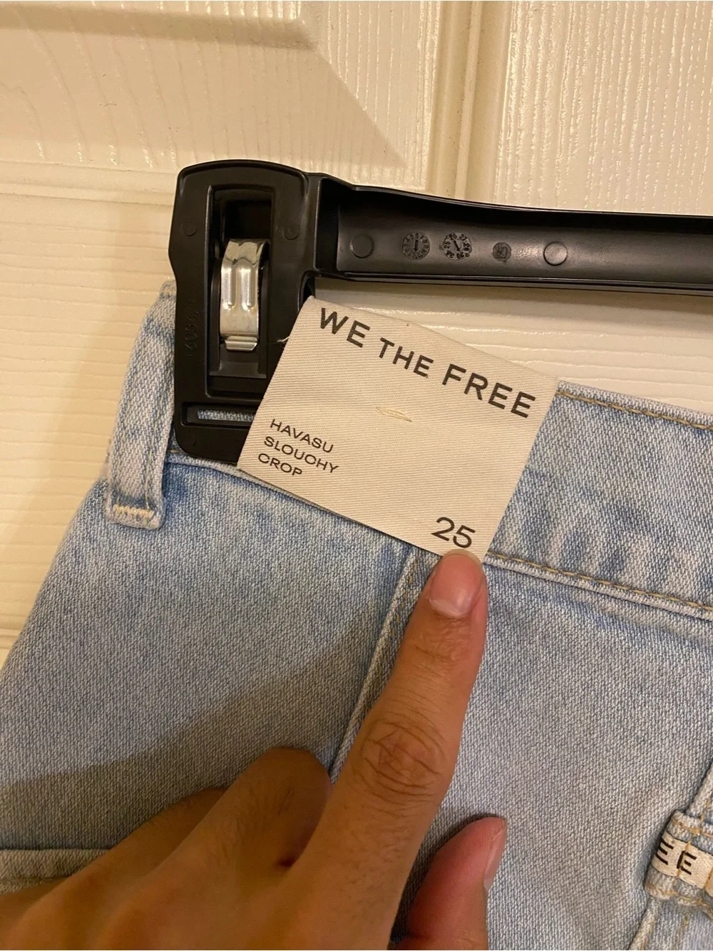 Free People Havasu Slouchy Cropped Jeans 25